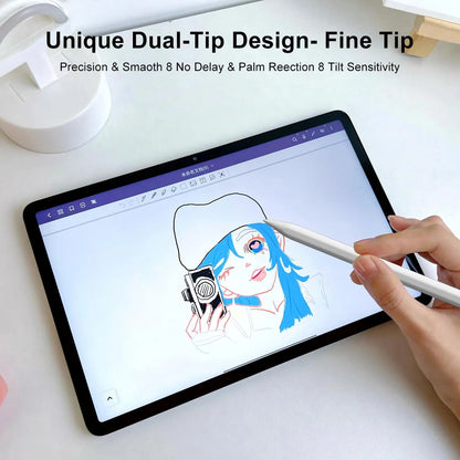 Lápiz óptico universal de respuesta rápida para tableta, teléfono, lápiz táctil para iOS, Android, Apple, XIAOMI, HUAWEI, Samsung para dibujar, escribir juegos.