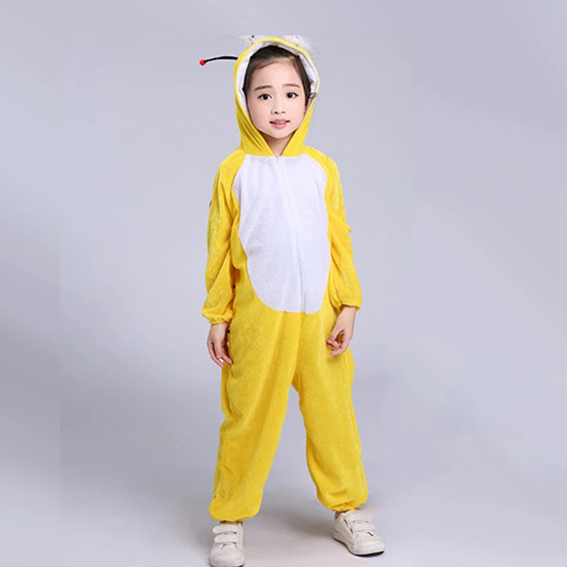 Chinese Zodiac Performance Costumes Children's Animal Performance Costumes for Children's Day Kindergarten Tiger Rabbit Monkey Dog