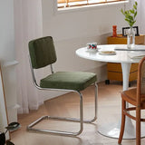 Mid-Century Modern Dining Chairs with Metal Frame, Multiple Styles Leisure chair for Kitchen, Living Room, Office , Muebles