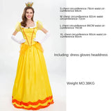 New Princess Dress Palace Party Queen Skirt Pink Peach Blossom Clothes Anime Halloween Costumes for Women
