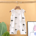 New 2025 Soft and Lightweight Cotton Baby Crawling Clothes for Boys Girls Aged 1-20 Months Children Romper Kids Homewear