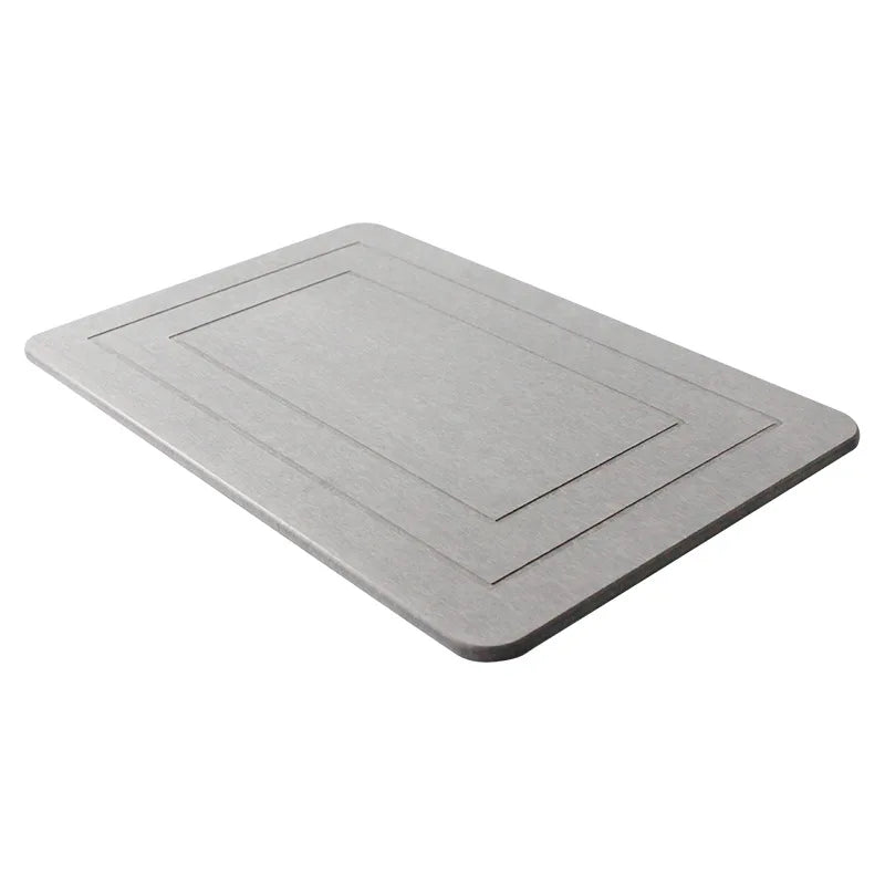 Indoor Diatomite Stone Bath Mat Diatom Mud Soft Mat Water Absorption Quick Drying Diatomite Stone Shower Mat Entryway Rugs