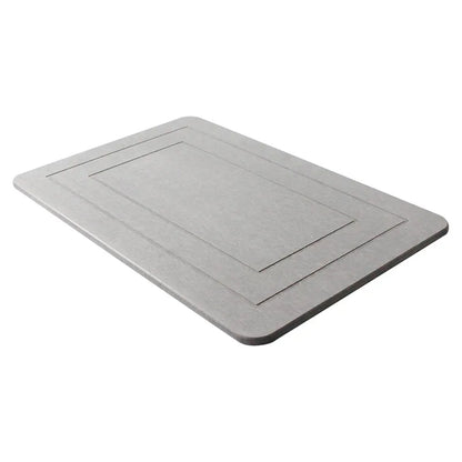 Indoor Diatomite Stone Bath Mat Diatom Mud Soft Mat Water Absorption Quick Drying Diatomite Stone Shower Mat Entryway Rugs
