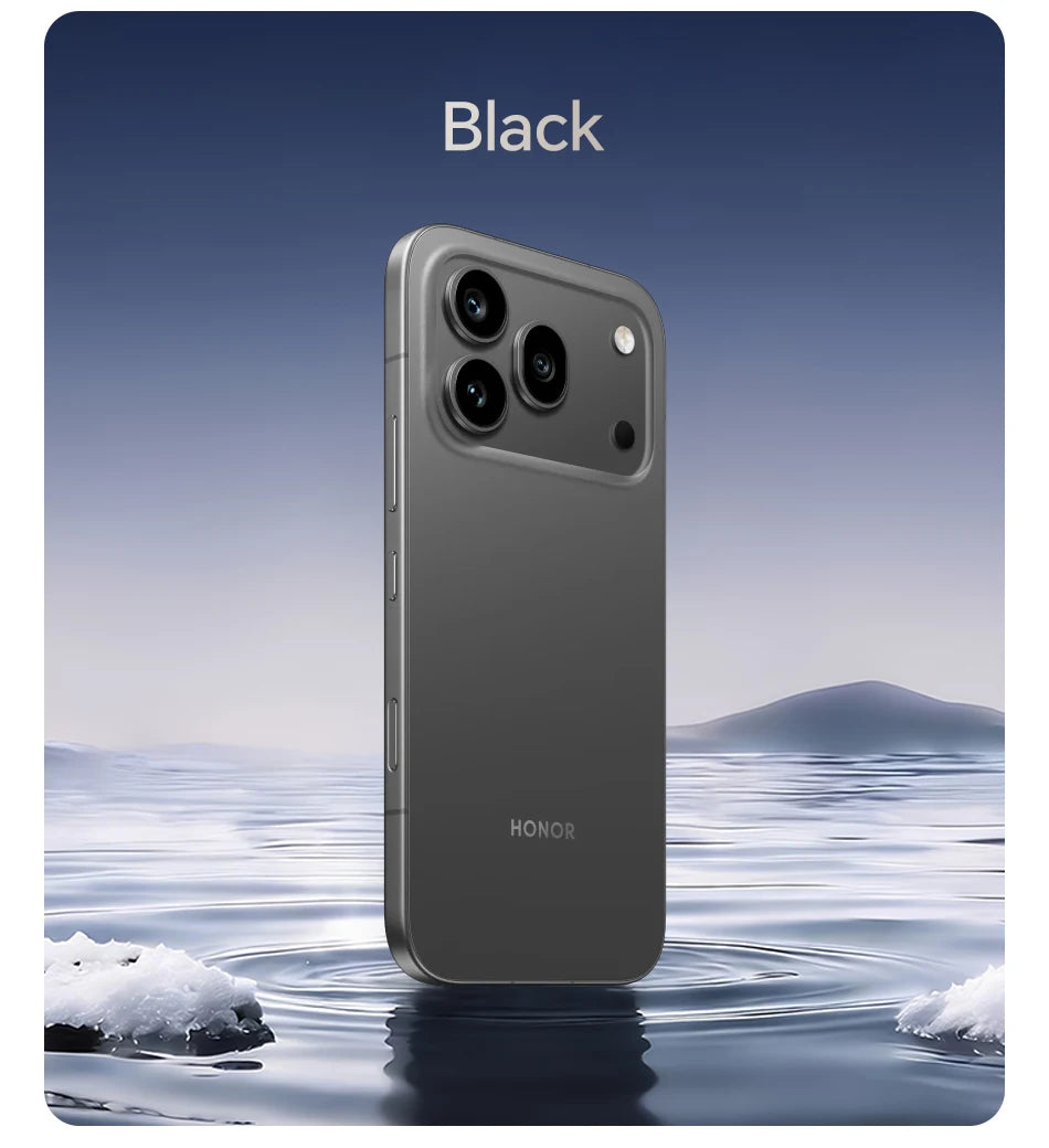 Smartphone HONOR 600 Pro 5G (Versão UE) 6.57" AMOLED - Snapdragon 8 Elite | Câmara 200MP AI, Bateria 6400mAh & 80W Super Charge