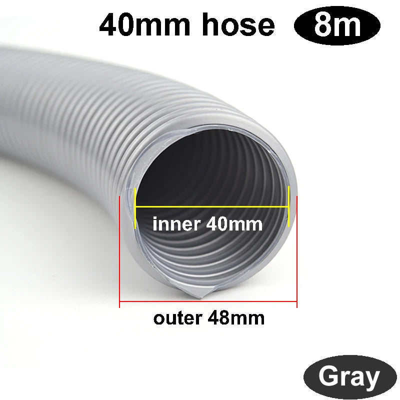 vacuum cleaner bellows  straws thread Hose soft pipe durable inner 25mm 28mm 32mm 40mm vacuum cleaner parts