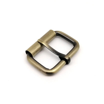 5pcs High Quality Thickened Leather Hand Bag Backpack Shoe Strap Belt Dog Collar Chain Rectangle Ring Adjust Roller Pin Buckle