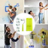 Small Paint Roller Set Mini Roller Edger Brush For Wall Painting With Paint Tray Interior Paint Brushes Painting Tools For Room