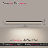 Modern Long Strip Ceiling Light Surface Mounted Minimalist Aisle Lamp Living Room Bedroom Kitchen Home Office LED Lighting