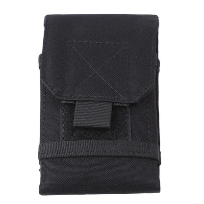 Bolsa de camuflaje para exteriores, soporte para teléfono, funda deportiva para cinturón, impermeable, de nailon, EDC, para caza deportiva, bolsas de camuflaje en mochila