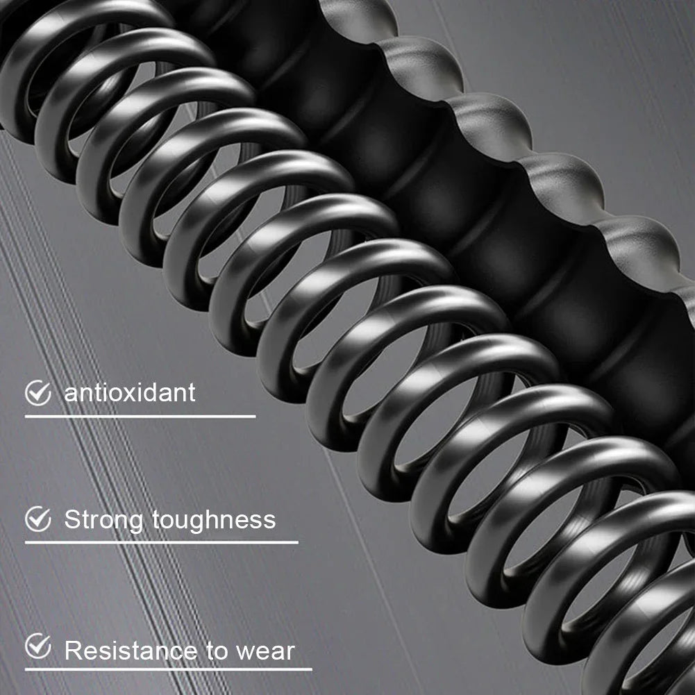2PCS Gripper Non Slip Strength Training Bar Ergonomic Biceps Strengthener Spring Arm Strength Expander Home Fitness Equipment
