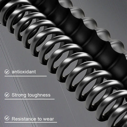 2PCS Gripper Non Slip Strength Training Bar Ergonomic Biceps Strengthener Spring Arm Strength Expander Home Fitness Equipment