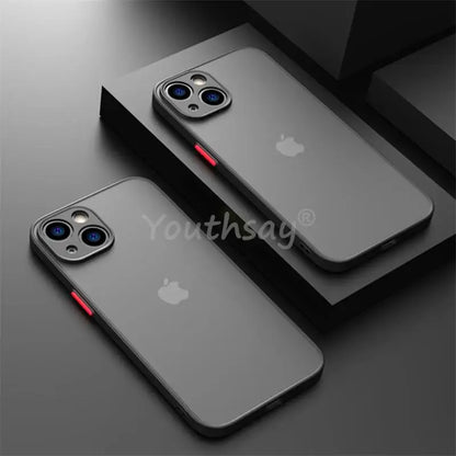 Funda para iPhone SE 2022, funda para iPhone SE 3, 2022, 2020, 8, 7 Plus, funda de silicona mate translúcida de goma para iPhone SE 2022.