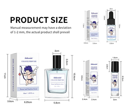 Charming perfume for men Cologne for Men Perfume Man 50ml  with Unique Scent Formula Pheromone Perfume Attract Women