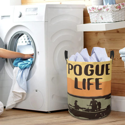 A Life Full of Holes Bundle Device Laundry Basket Fabric Laundry Moving Folding Dirty Laundry Basket Cartoon