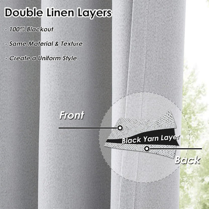310cm Height 100% Blackout Curtains Custom Made Solid Color Curtains Bedroom Living Room Curtains For Windows Curtain