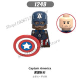 Marvel Avengers Superhero Building Blocks Iron Man Doctor Strange Hulk Thanos Spider-Man Venom Hawkeye Bricks Toys