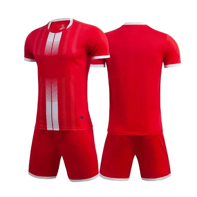 2023 Children Jerseys Sets Men Boys Soccer Clothes Suit Short Sleeve Kids Football Uniforms Soccer Tracksuit Jersey Kit