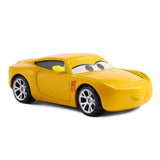 Disney Pixar Cars 3 Hibiscus 1:55 Diecast Metal Car Toy Black Storm Jackson Model Children Cars 2 Toys Boy Christmas Gifts
