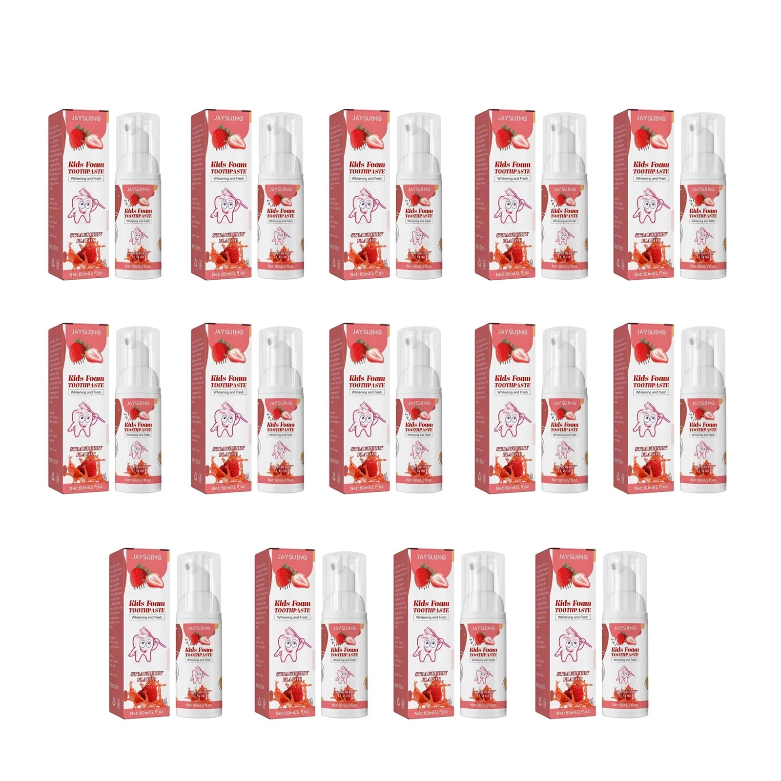 Children Foam Toothpaste Yellow Teeth Stain Removal Gingiva Protection Whitening Brighten Deep Cleaning Teeth Mousse for Kids