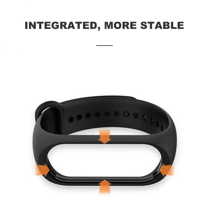 Soft Band Bracelet For Xiaomi Mi Band 7 Silicone Strap For MiBand 7 Bracelet Wrist Strap Miband 5 Wriststrap For Mi Band 2021