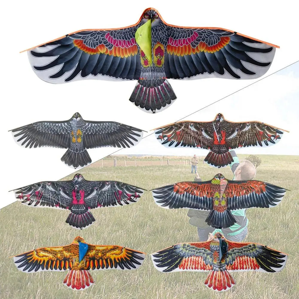 Eagle Kite Line para crianças, pipas grandes voando, esportes ao ar livre, brinquedo DIY, presente para viagens em família, jardim, 30 m, 1.1m