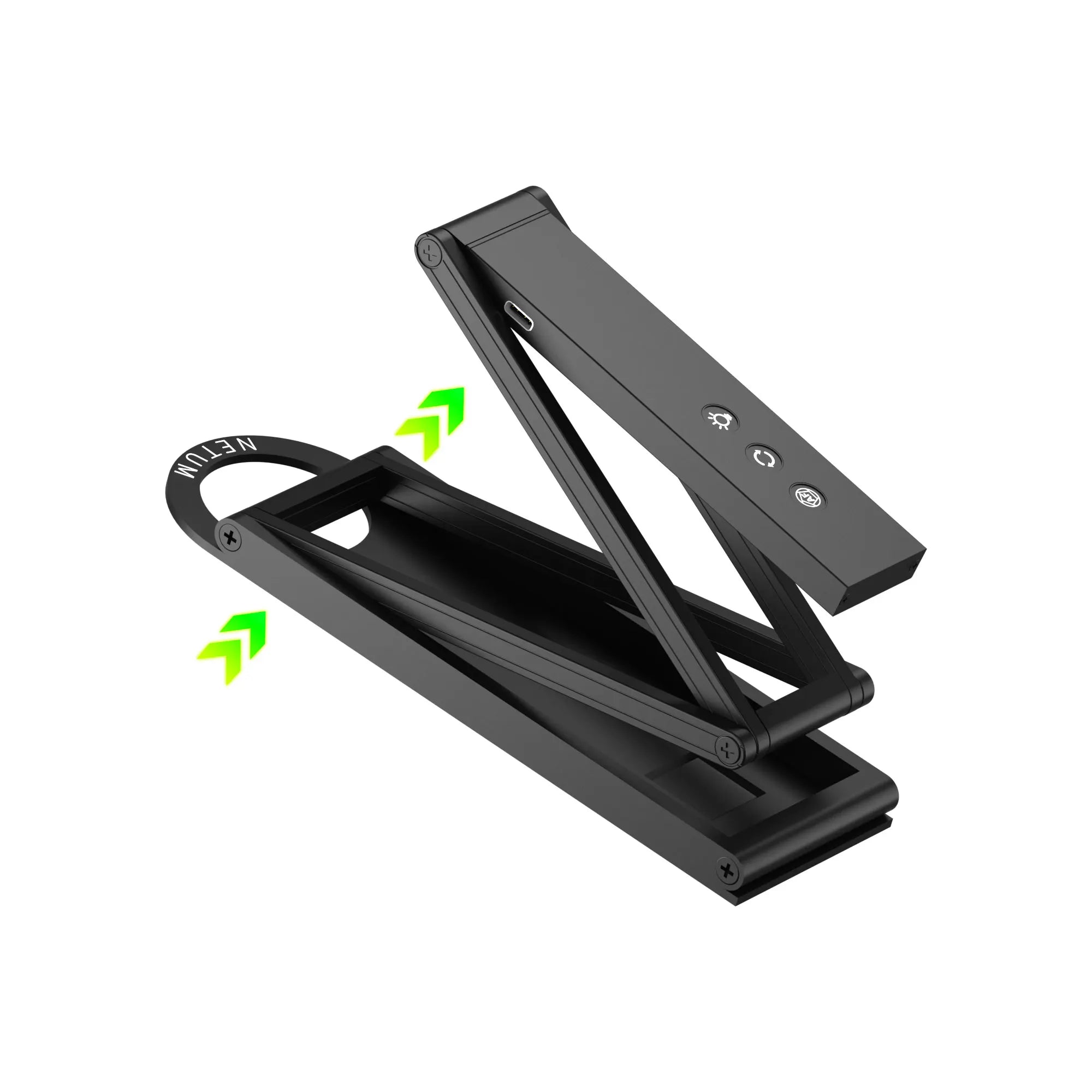 NETUM Book Scanner T101 Autofocus Document Scanner Max A4 A3 Size with Smart OCR Led Table Desk Lamp for Family Home Office