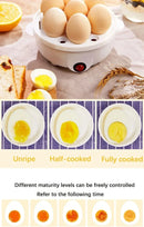 Automatic Electric Egg Streamer Multifunctional Electric Egg Boiler Double Layers Egg Cooker Mini Kitchen Breakfast Machine