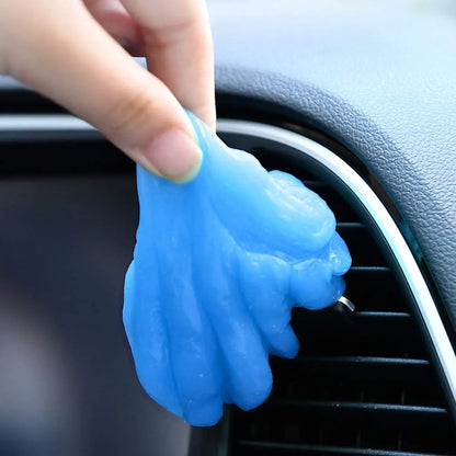 Seametal gel de limpeza do carro multifuncional saída ventilação ar painel portátil ferramenta limpeza mágica lavagem lama removedor poeira sujeira limpa