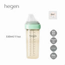 Hegen-Original PPSU Bottle with Storage Lid for Children, Fall-Proof, Baby Bottle, Water Bottle, Gift Box, Original 