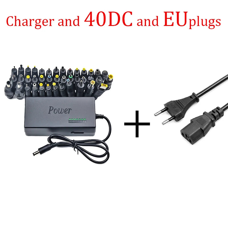 96W Universal PortableAC Laptop Power Adapter 12V 15V 16V 18V 19V 4.5A 20V 24V Charger For Dell Toshiba Hp Asus Acer Sony Lenovo