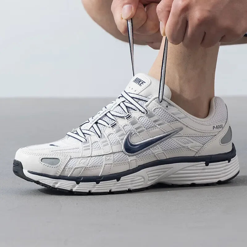 NIKE Men's P-6000 Sports Shoes Retro Style Breathable Functional Wind Casual Shoes