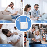FSU 5G WiFi Repeater Wifi Amplifier Wifi Extender Network Wifi Booster 1200Mbps Long Range Wireless network internet  Repeater