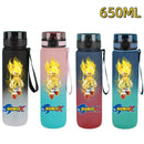 650ML Sonic Hedgehog Sport Water Bottle Large Capacity Cartoon Portable Plastic Water Bottle Drinking Cup Student Birthday Gifts