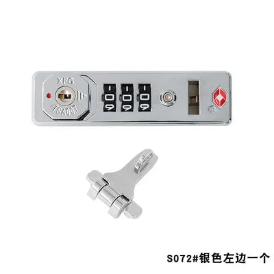 TSA Customs Lock Luggage Compartment Password Lock Accessories PKE Buckle Trolley Case Accessories Buckle Luggage Bag Lock