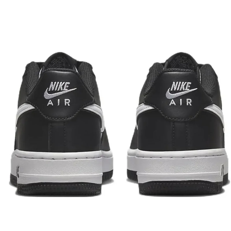 Nike Com Ble, tênis infantis simples, antiderrapante, resistente ao desgaste, leve, com absorção de choque, cano baixo, preto e branco, adolescente