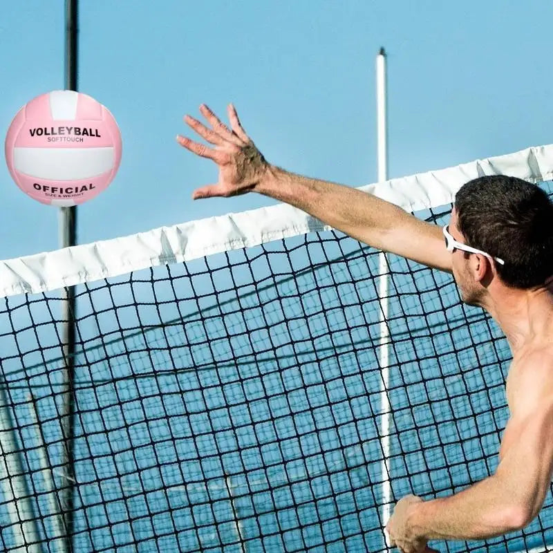 1PC Size 5 Volleyball Soft Indoor Outdoor Volleyball For Game Gym Training Beach Play Volleyball For Beginner Teenager