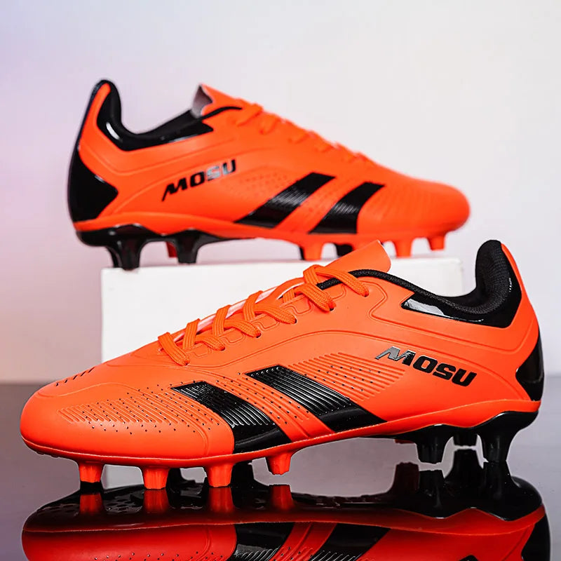 Zapatillas de fútbol para hombre, para exteriores, TF/FG, unisex, para entrenamiento, partido, de alta calidad, ultraligeras, antideslizantes y ligeras.