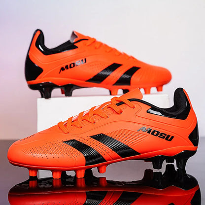 Zapatillas de fútbol para hombre, para exteriores, TF/FG, unisex, para entrenamiento, partido, de alta calidad, ultraligeras, antideslizantes y ligeras.