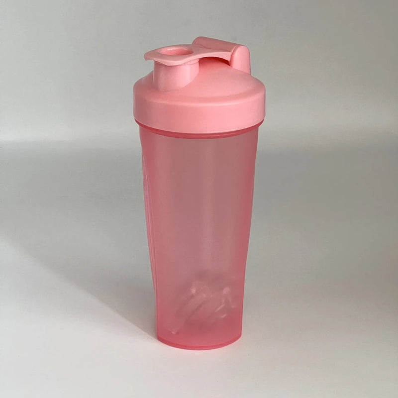 Shaker Cup Sports Portable Convenient Stirring Cup 600ml Plastic Shakers Bottle Adults Drink Water Accessories