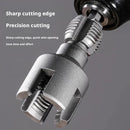 DN15 DN20 Pipe Threading Tool Hex Shank Die Internal External Threads 1/2&3/4 Water Pipes PPR PVC MPP Manganese Steel Detachable