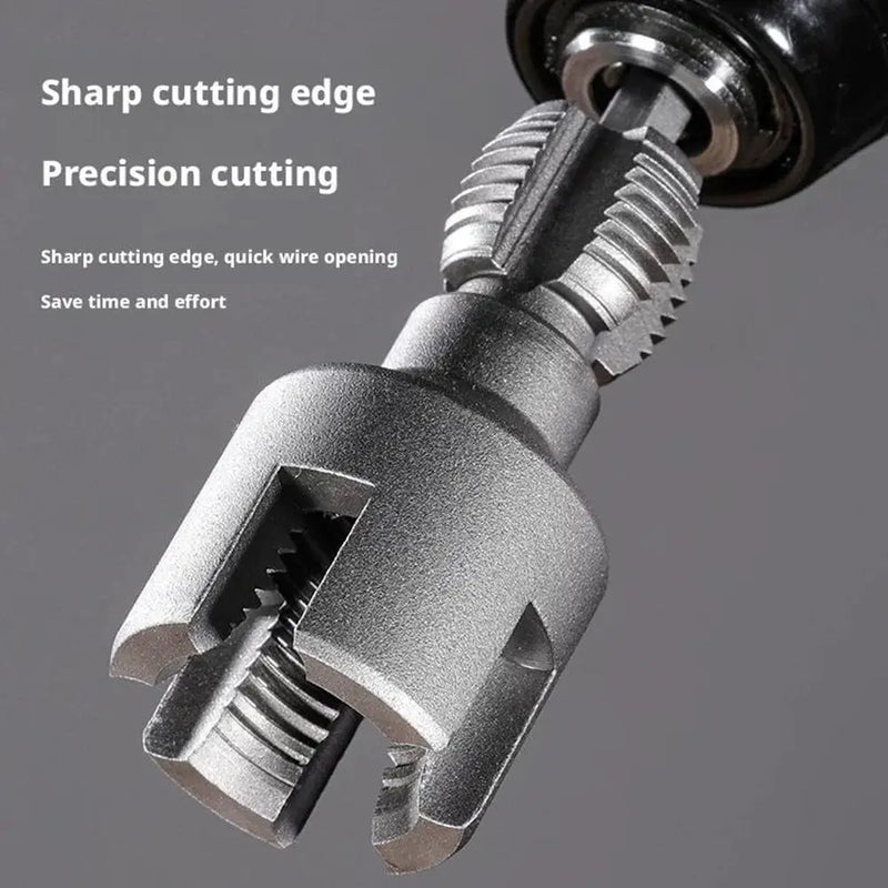 DN15 DN20 Pipe Threading Tool Hex Shank Die Internal External Threads 1/2&3/4 Water Pipes PPR PVC MPP Manganese Steel Detachable