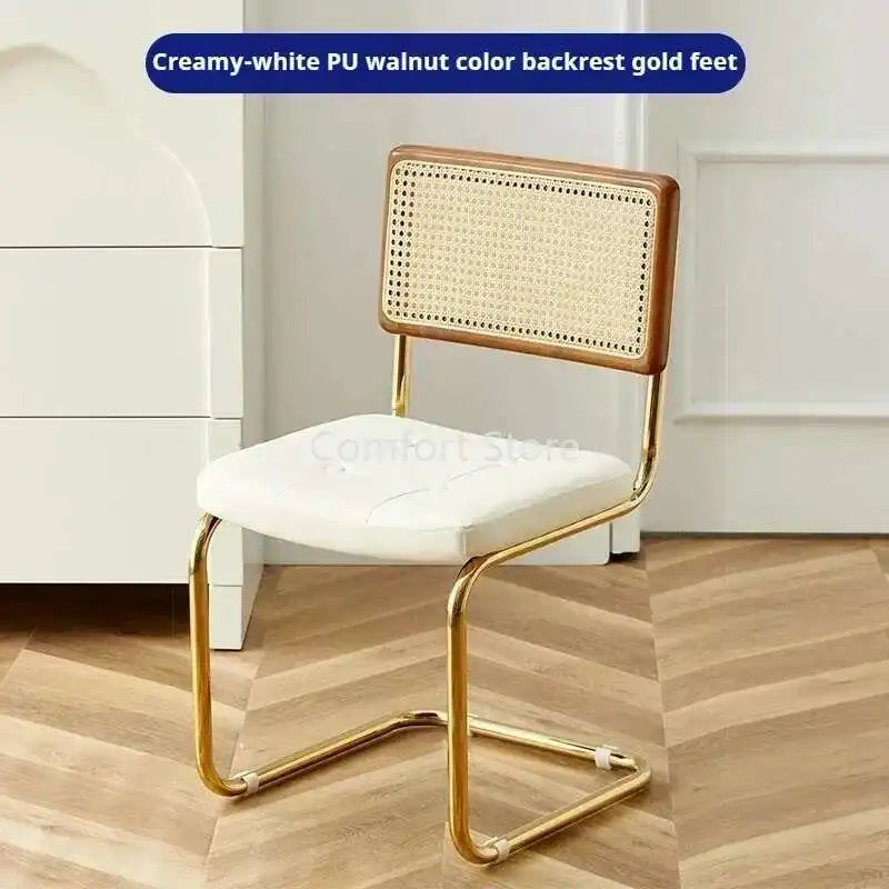 Kitchen Office Outdoor Dining Chairs Modern Luxury Salon Relax Cesca Chair Restaurant INS Sillas Para Comedor Furniture WK50DC