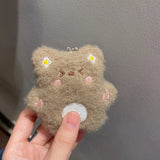 Black Cat Doll Pendant Keychain Cute Pilot Little Black Cat Hanging Backpack Keychain Creative Cat Plush Keychain Gift for Phone