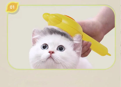 Cat Combing Special Rabbit Ear Comb To Floating Hair Needle Comb Pet Comb Easy Hair Removal And Massaging Brush Multifunctional