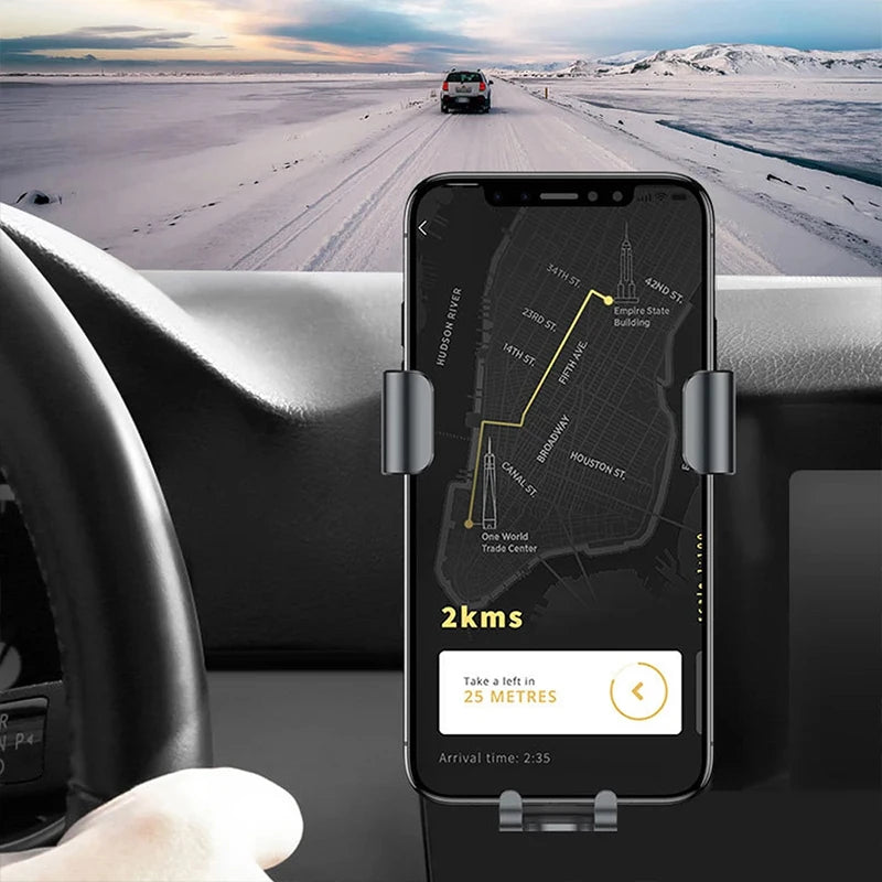 Gravity Car Phone Holder Air Vent GPS Stand Accessories For Seat Ibiza 6l 6J Leon Mk3 mk2 5F Cupra Alhambra Ateca Arona Tarraco