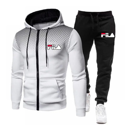 Conjuntos de sudadera y pantalones para hombre, trajes deportivos de otoño, sudaderas informales, chándal, ropa deportiva, chaqueta deportiva informal para hombre, traje para correr, 2023
