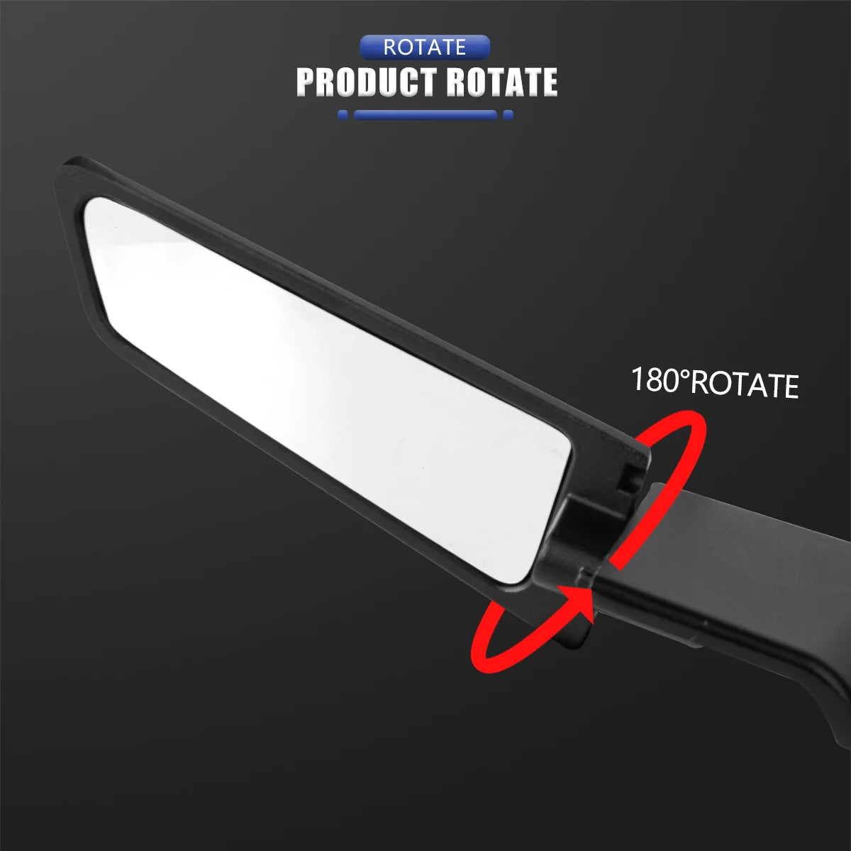 Motorcycle Accessories Mirrors Stealth Winglets Mirror To Rotate Adjustable Mirrors For YAMAHA MT 03 07 09 R1R3R7 XMAX KTM BMW