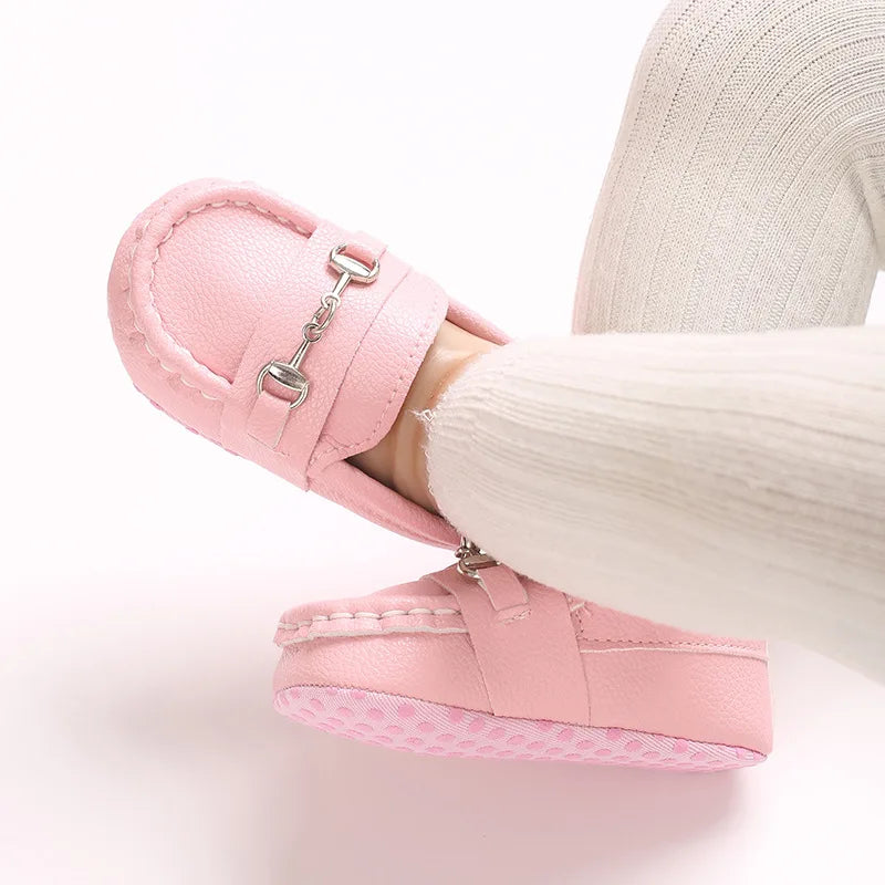 Mocasines informales de caña baja para bebés, ligeros, cómodos y antideslizantes, para caminar en interiores y exteriores.