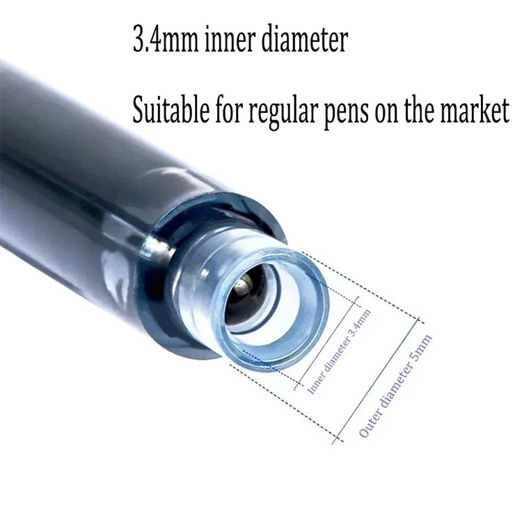 11pcs Fountain Pen Set 0.38mm Replaceable Ink For Smooth Writing, Multifunctional Office Stationery And Learning Supplies