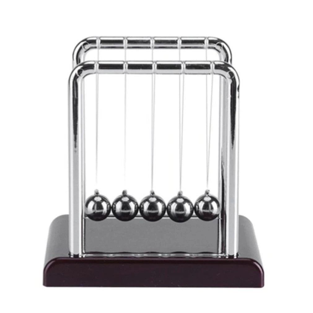 Péndulo de metal para mesa de escritorio, bola de equilibrio de acero, bola de Newton, péndulo de ciencias físicas